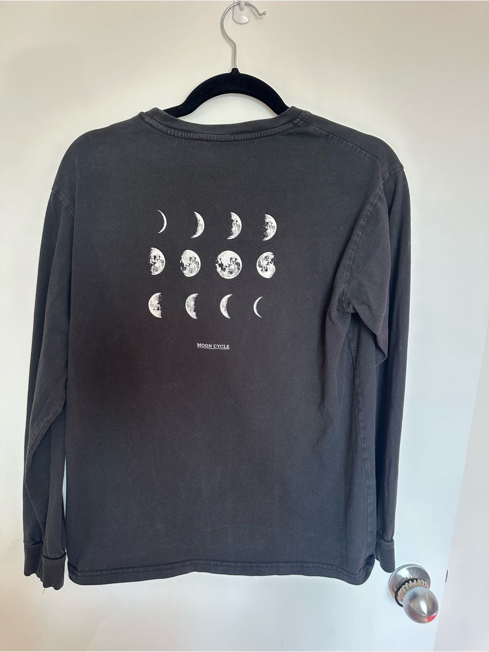 Simons TWIK Cotton Long Sleeve Moon Cycle, size small